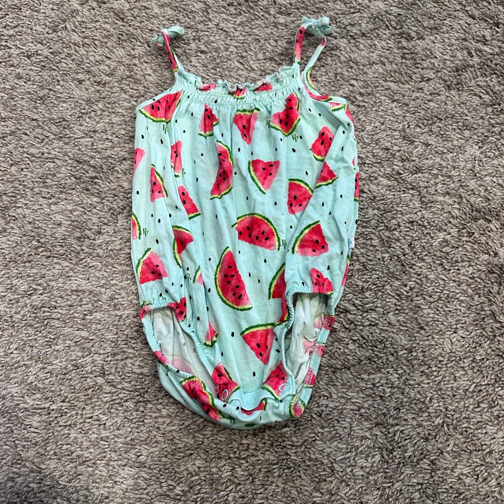 Posh Peanut 3-6mo Mellony Bubble Romper